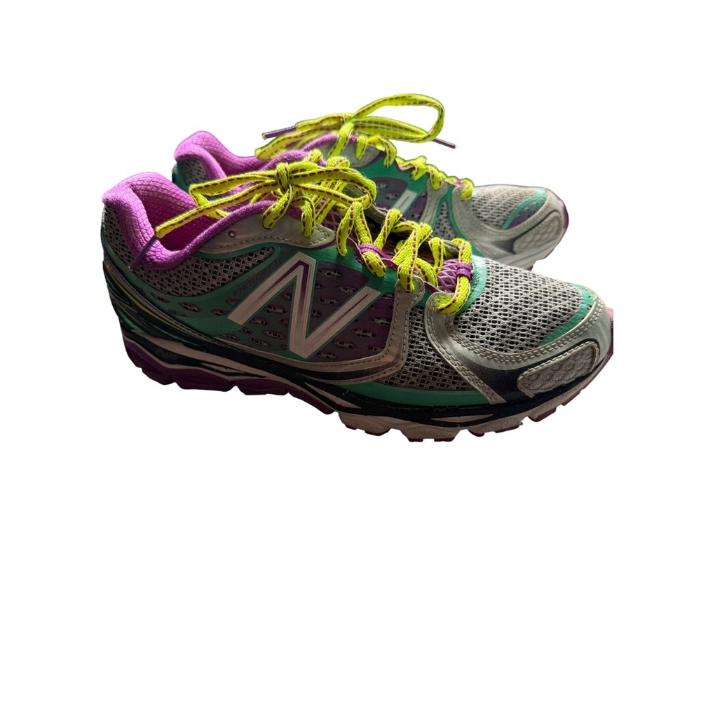 New Balance 1080v3 Women Running Shoes Teal Purple Silver W1080SP3 US 7